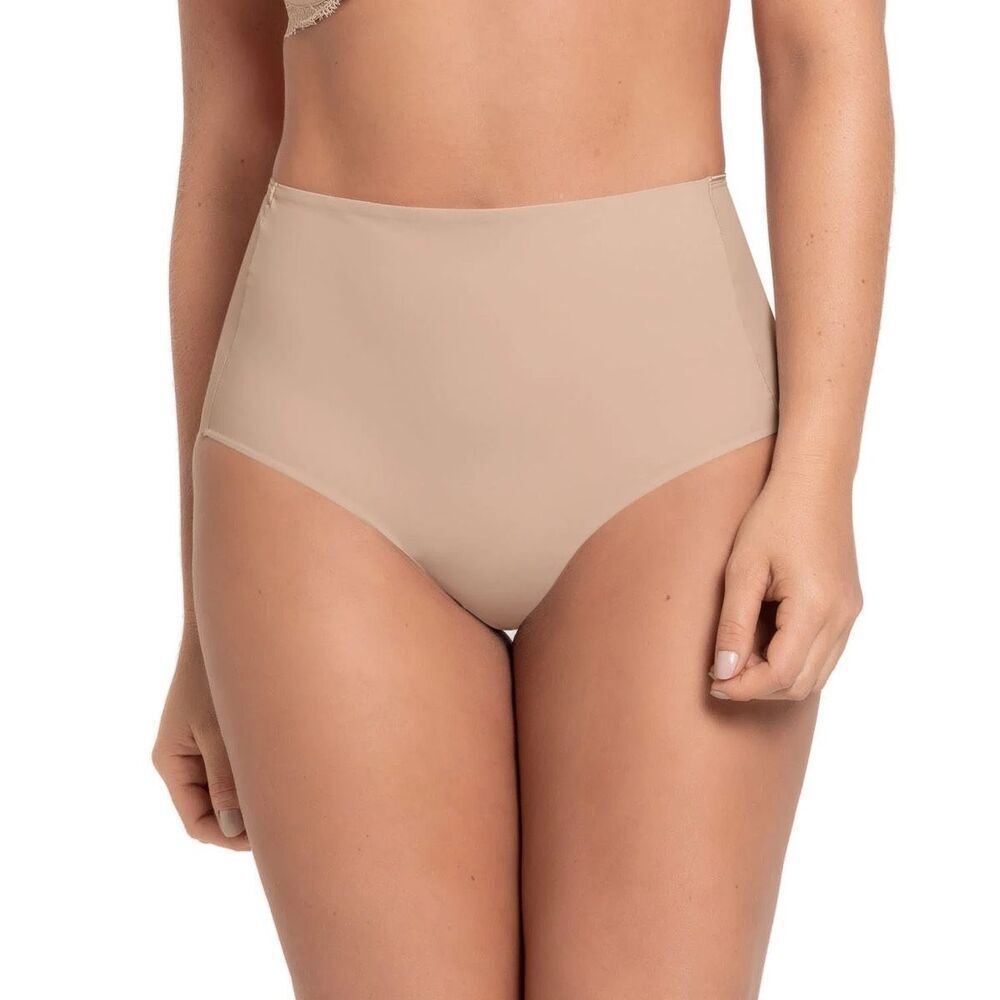 Leonisa Perfect Fit High Waisted Seamless Hipster Panty Beige Medium